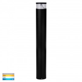 Havit-DIVAD 1000mm Black Square LED Bollard Light